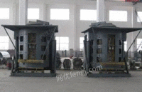 Buy a second-hand 3 ton steel shell medium frequency furnace