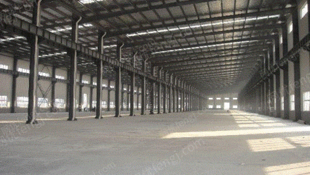 浙江省杭州市の大量回収鉄骨造工場