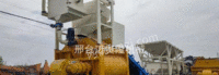 河北邢台出售1000型移动搅拌站，仕高玛主机博硕系统