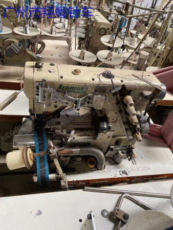 広州販売中古の縁取り機三針五線機縁取り機