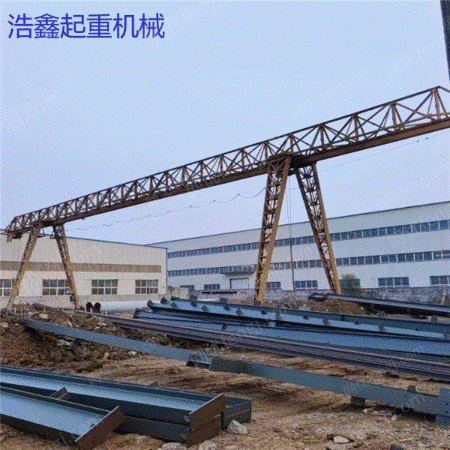 全花架中古10トン単梁ガントリークレーン販売スパン30メートル