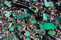 Circuit boards of recycling plants in Shanghai
