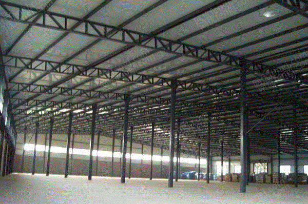 A large number of recycled steel frame structure workshops in Shanghai
