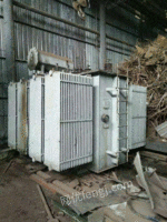 A large number of recycled transformers in Jiaxing, Zhejiang Province