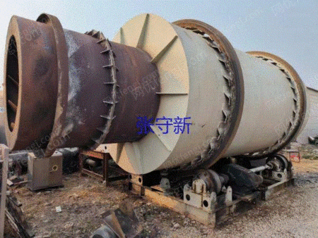 緊急譲渡時に30トンを生産した3回分ドラム乾燥機