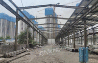 安徽合肥转让二手钢结构宽12.5米长114米高8米
