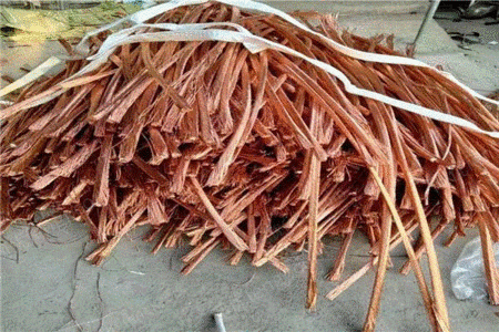 廃銅を大量回収湖南省岳陽市