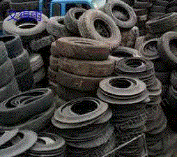 全国で使用済みゴムを大量に回収
