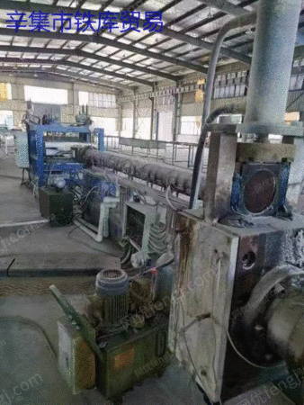 中古の小蔡52/120押出板設備を売却