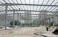 浙江杭州转让大跨度二手钢结构宽54.8米长70米高8.5米厂房