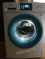 辽宁大连出售9成新美的7公斤滚筒洗衣机高85宽59.5厚50