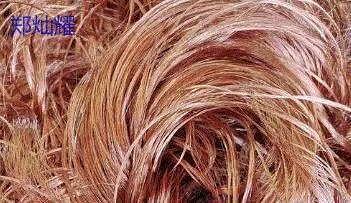 汕頭で大量に廃銅を回収する