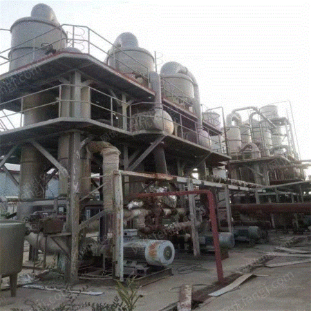 中古販売強制循環式蒸発濃縮器mVR蒸発器多重効用廃水蒸発結晶化