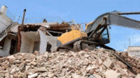 Qingdao specializes in house demolition