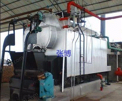 中古石炭焚きボイラーのリサイクル、常圧温水釜