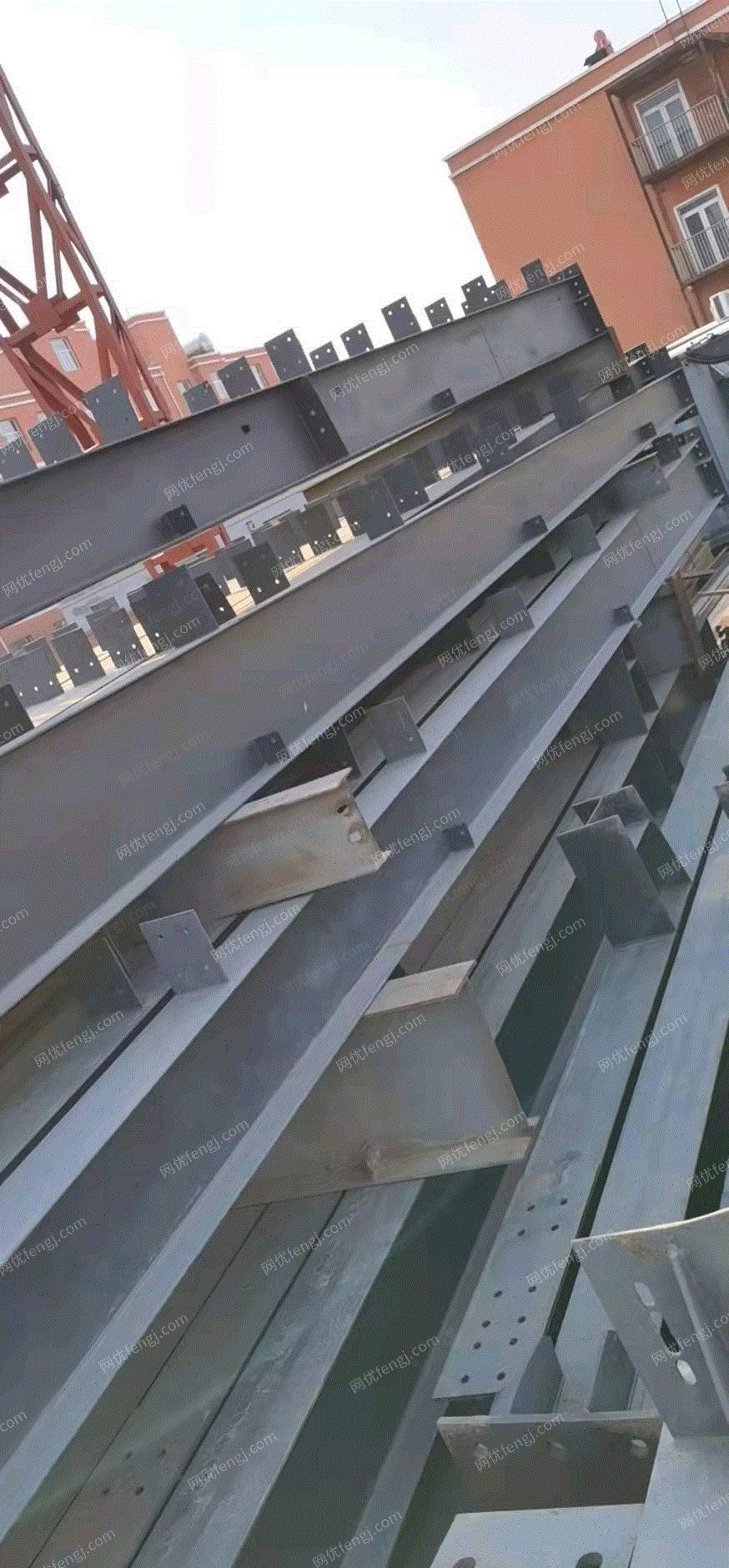 黑龙江七台河二手钢结构厂房仓库柱子出售