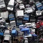 大量回收各种报废车