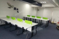 河南开封全新办公家具办公桌屏风工位钢架桌电脑桌出售