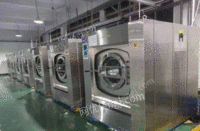 河南新乡出售二手100斤水洗机二手全套酒店洗衣房设备二手送布机