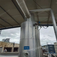 不锈钢单效薄膜二手蒸发器.运行平稳操作简单