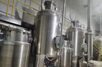 江苏无锡出售二手制药厂设备蒸发器