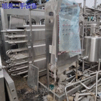 转让二手果汁饮料管式杀菌机