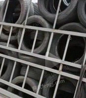 大量回收废旧轮胎 钢丝胎 尼龙胎 实心胎