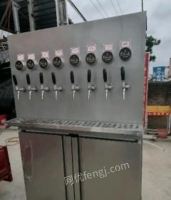 海南万宁出售八头十桶啤酒机扎啤机冷藏制冷机风冷精酿啤酒设备