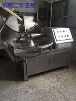 求购二手200型高速变频斩拌机，夹层锅