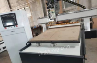蚌埠出售二手木工雕刻机直排换刀加工中心开料机三工序四工序开料机侧孔机