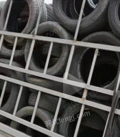 大量回收报废轮胎 钢丝胎 线胎