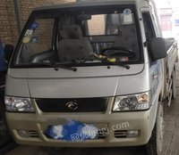 河北廊坊出售一手2012年8月福田骏菱柴油小卡，单排座，3.5米长车厢！