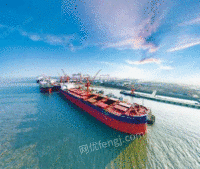 Recycled second-hand scrapped ships in Guangdong