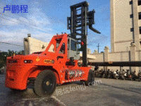 Buy second-hand large forklift truck