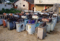 A batch of recycled air-conditioning transformers in Nanjing