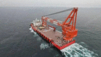 Disassembly and recovery of scrapped floating crane