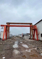 Recycling second-hand 20 tons gantry crane box-type flower frame at high price for many years