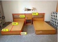 江苏昆山二手木床200套出售　规格看图