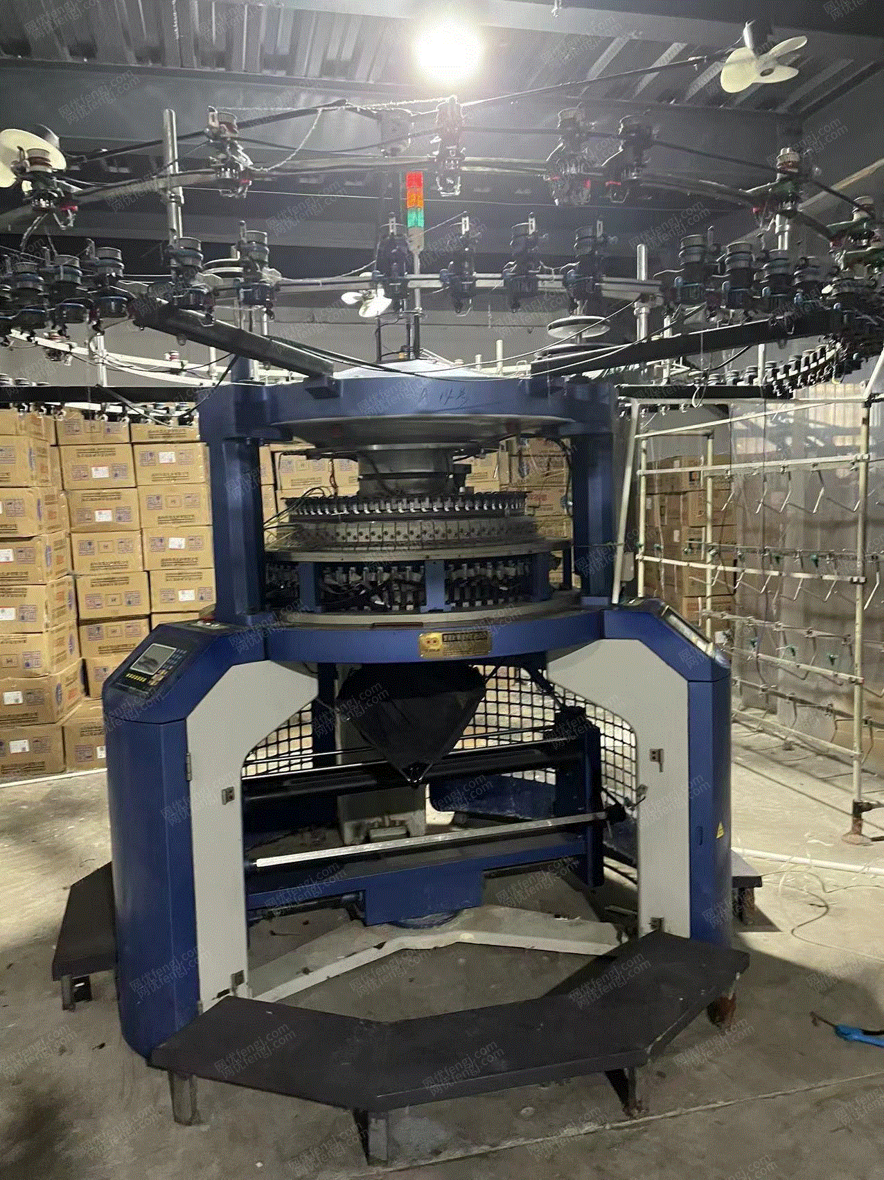 34寸22针72路双面提花机出售-浙江地区-张亚辉(二手大圆机购销)