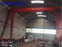 A large number of second-hand 20-ton 32-ton gantry cranes are recycled. Single beam and double main beam flower frame box type