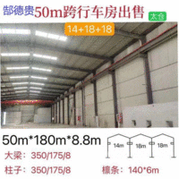 Sell 50-meter-span, 180-meter-long and 8.8-meter-high airline garage