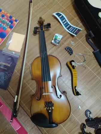 圣维斯SW100手工实木小提琴初学者儿童入门专业级考级演奏成人