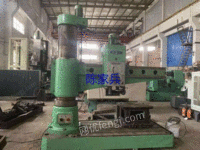 Low-cost treatment of second-hand ZOJE 63 radial drilling machine