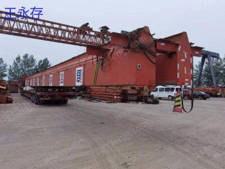 中国河南省で中古10トンのひょうたんが販売されたガントリークレーン、電動ひょうたん門型クレーンが販売された