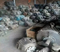 A large number of waste motors are recycled in Linyi