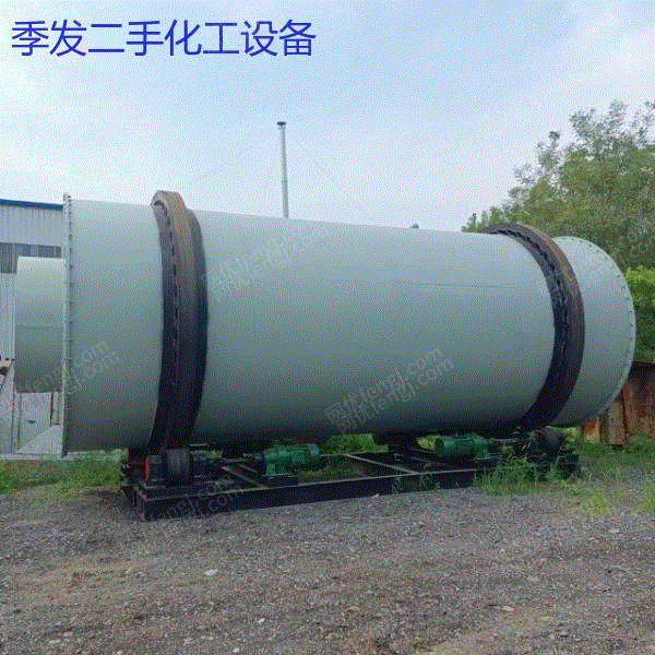 二手三回程常压滚筒烘干机 电加热碳渣滚筒烘干设备 运行稳定 二手烘干机出售