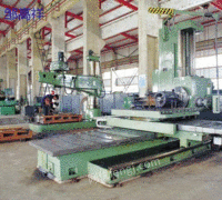 Two second-hand boring machines are disposed in the factory