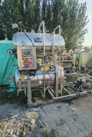 中古殺菌釜装置の販売