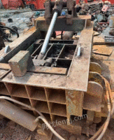 山东泰安出售华宏产125吨废钢打包机,金属啊压块机