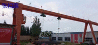 Shandong sells second-hand 10 tons 30 +6 +6 effective 9-meter gantry cranes